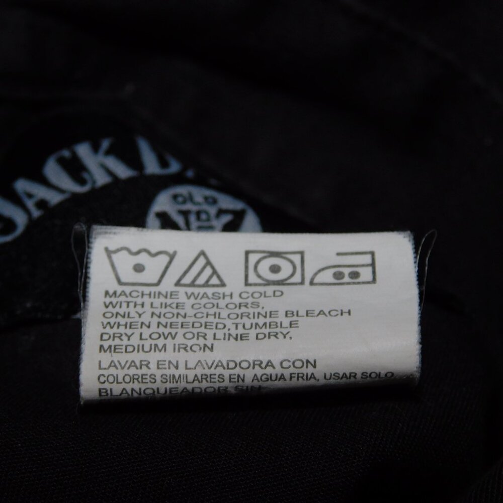 Wrangler Jack Daniel's Men's M Black Embroidered Western Rodeo Long Sleeve shirt - Picture 5 of 7